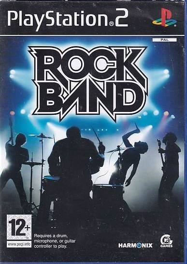 Rock Band - PS2 (Genbrug)